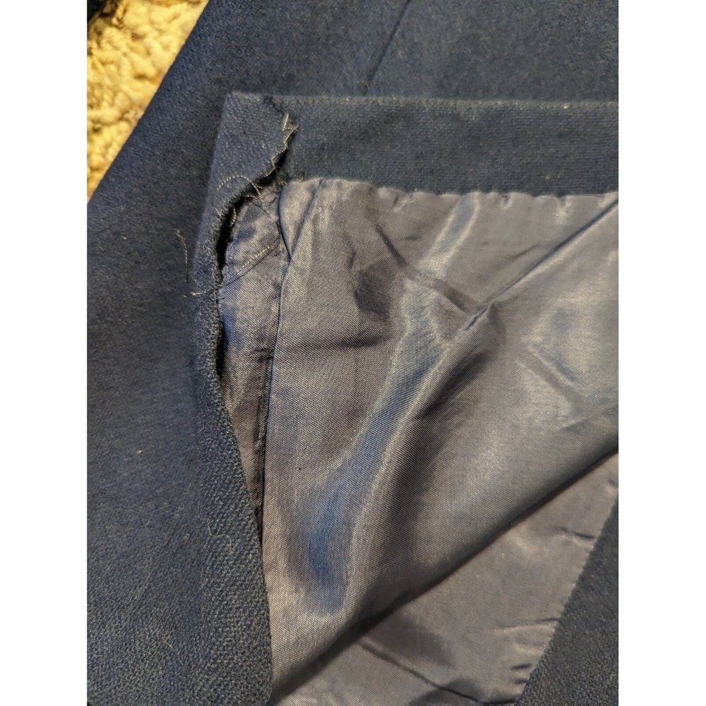 Mens Vintage Saks Fifth Avenue Wool Cashmere Blazer Size 42 Project Coat - Picture 5 of 10